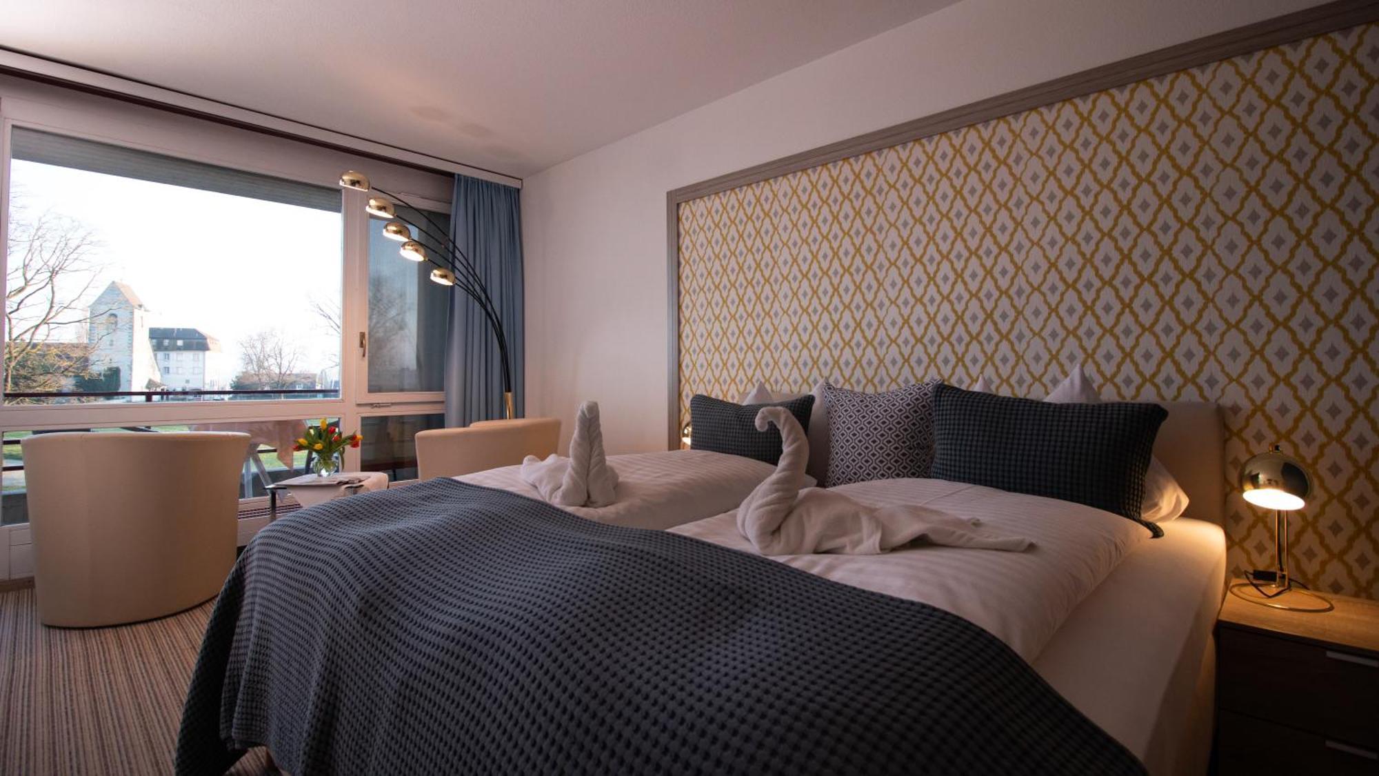 Park - Hotel Inseli Romanshorn Bagian luar foto